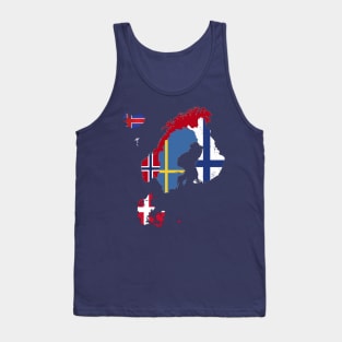 The Nordics Countries Tank Top